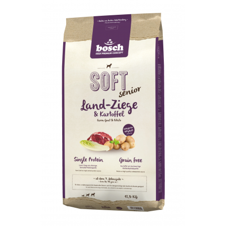 Bosch HPC Soft Plus FARM GOAT (begrūdis, vieno baltymo) 12,5kg